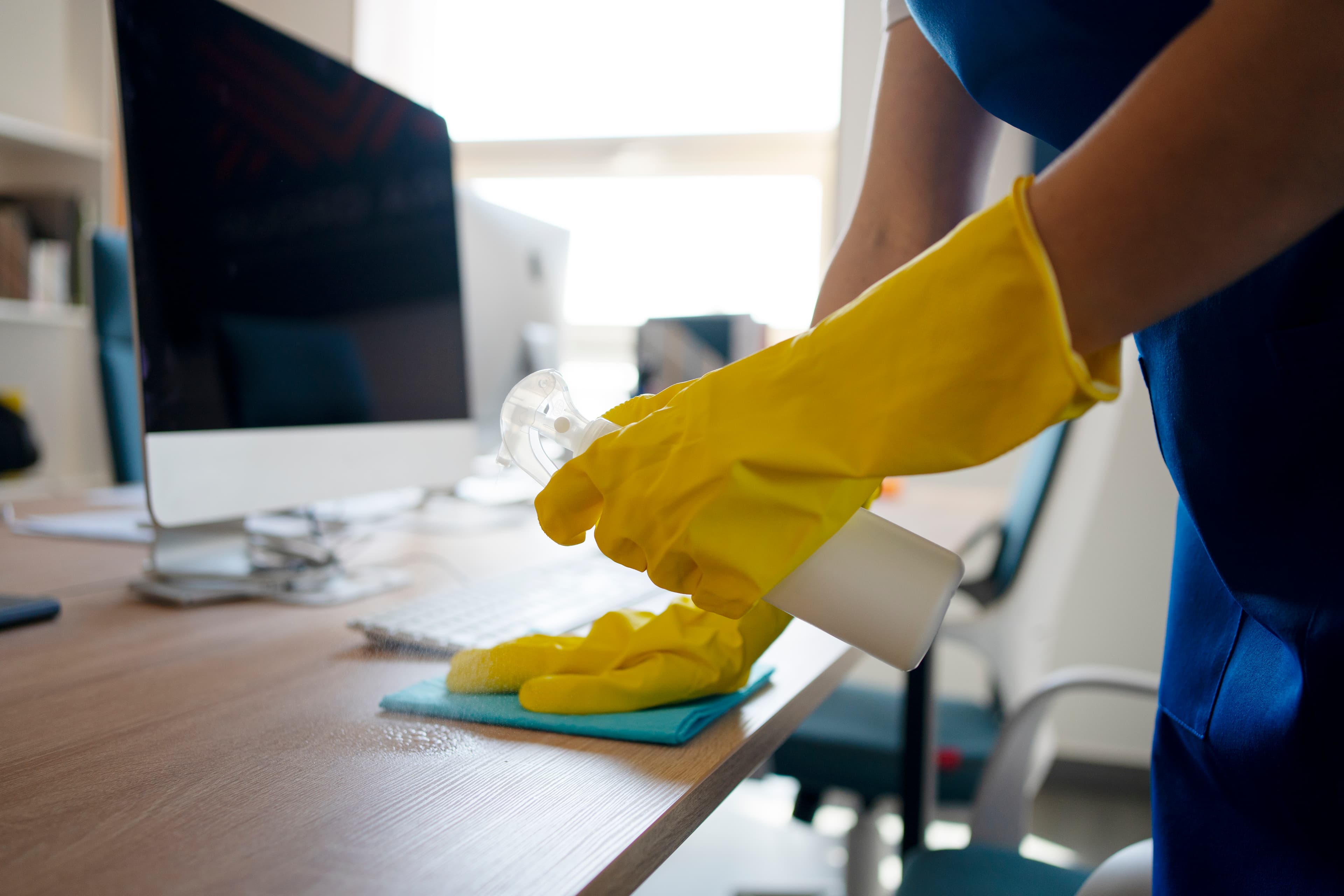 RJ Cleaning team providing professional cleaning services in Omaha, NE