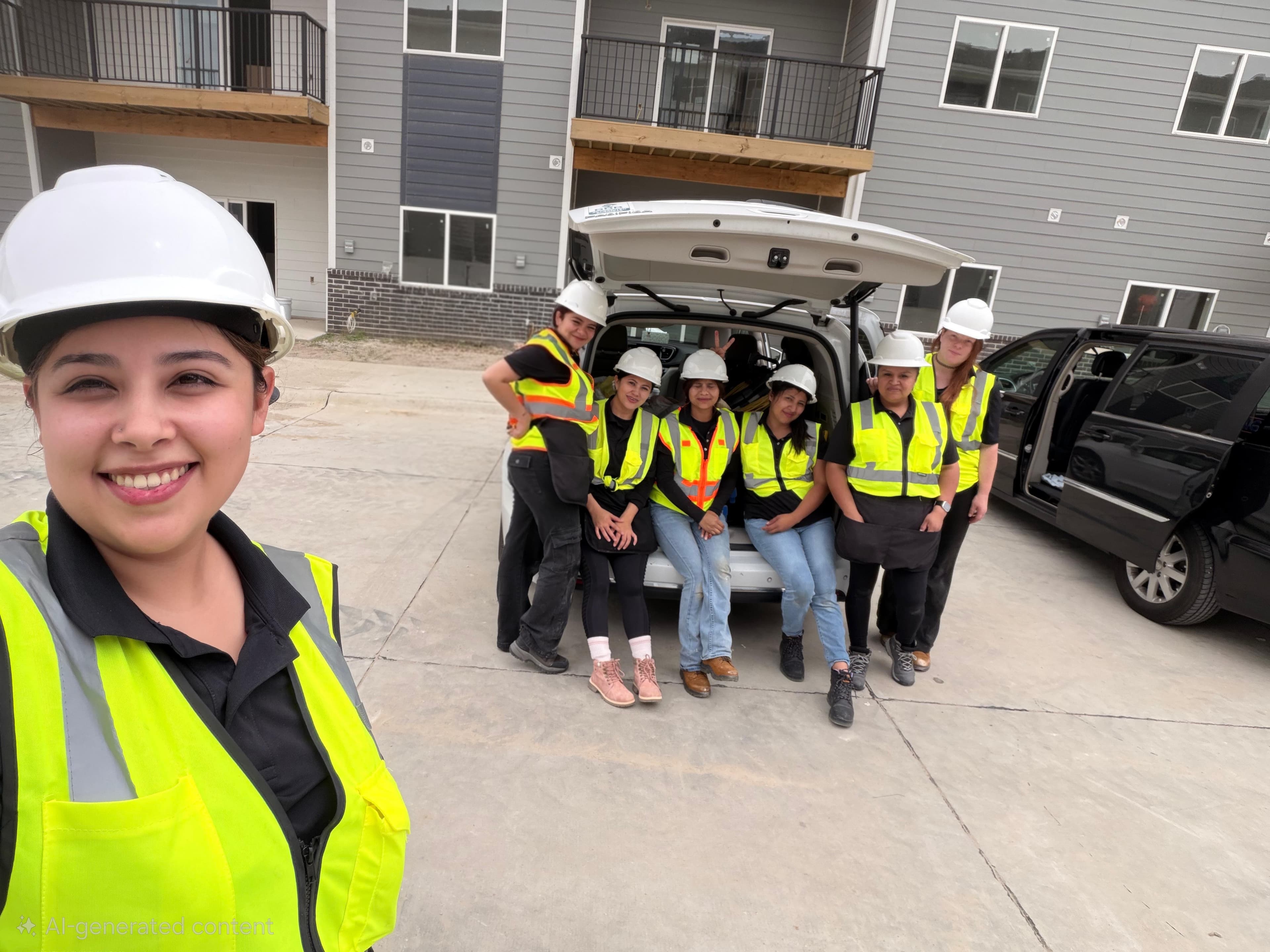 Equipo de RJ Cleaning ofreciendo servicios profesionales de limpieza en Omaha, NE